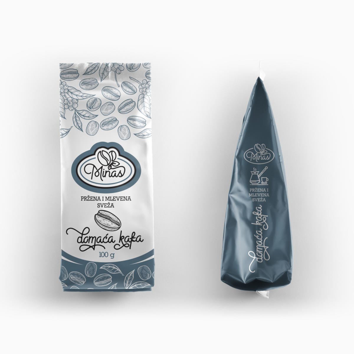 Minas kafa packaging design
